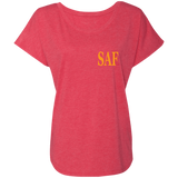 SAF - Ladies' Triblend Dolman Sleeve