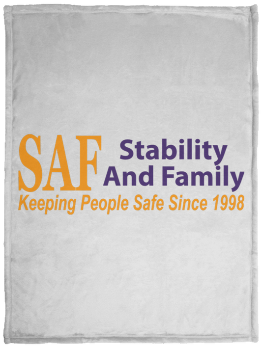 SAF - Cozy Plush Fleece Blanket - 30x40