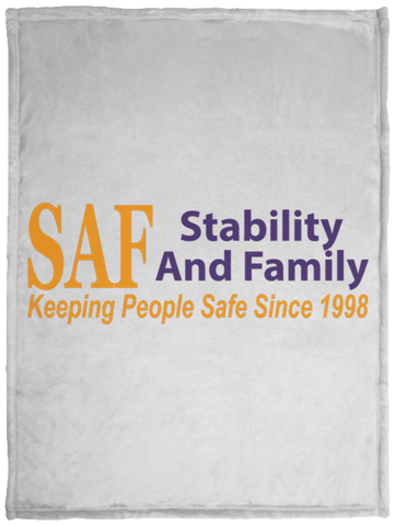 SAF - Cozy Plush Fleece Blanket - 30x40