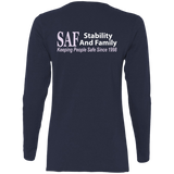 SAF - Ladies' Cotton LS T-Shirt