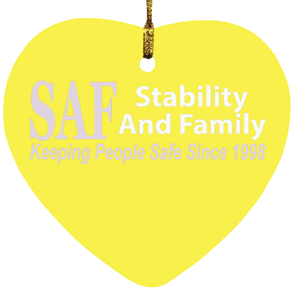SAF - Heart Ornament