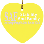 SAF - Heart Ornament