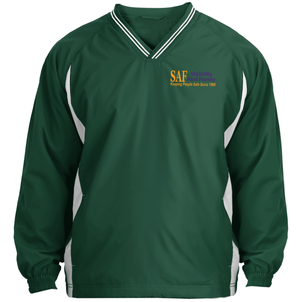 SAF - Tipped V-Neck Windshirt