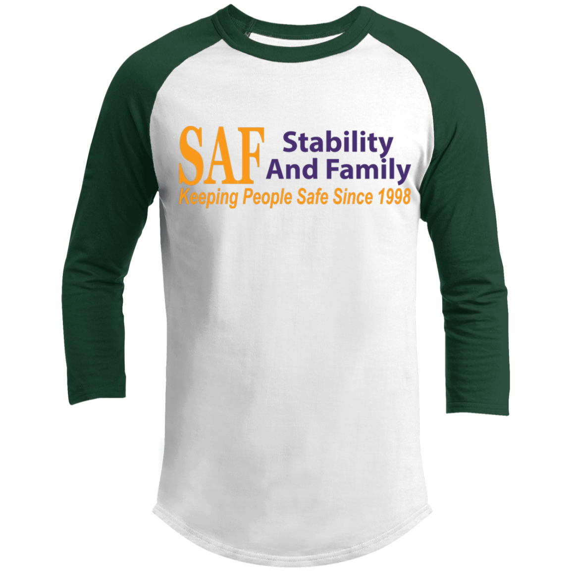 SAF - 3/4 Raglan Sleeve Shirt