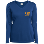 SAF - Ladies’ Long Sleeve Performance V-Neck Tee