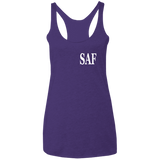 SAF - Ladies' Triblend Racerback Tank
