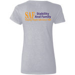 SAF - Ladies' 5.3 oz. V-Neck T-Shirt