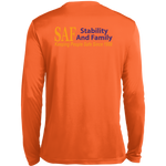 SAF - Long Sleeve Moisture-Wicking Tee