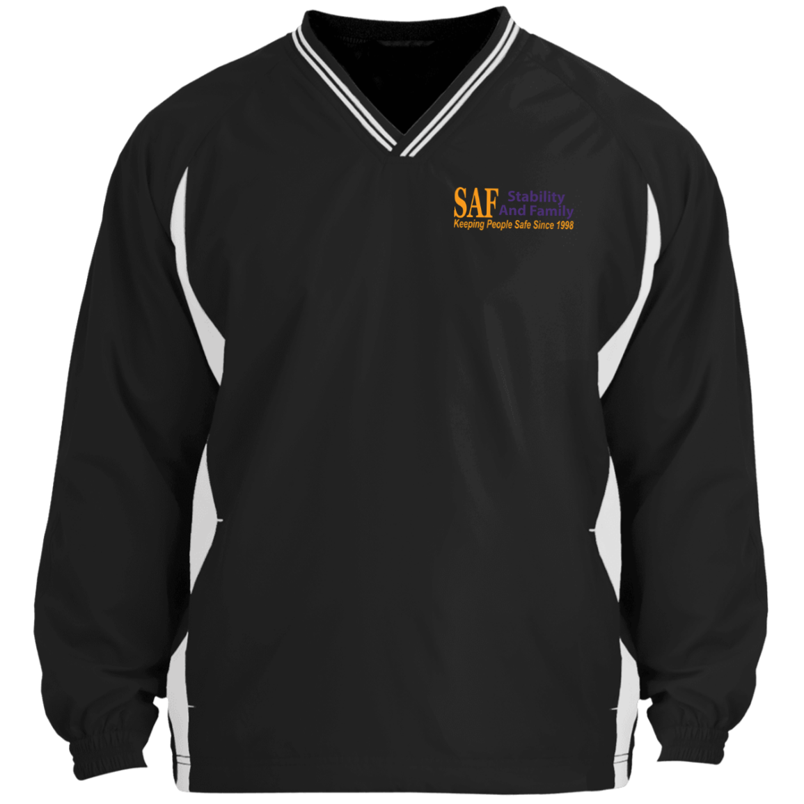 SAF - Tipped V-Neck Windshirt