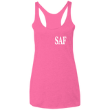 SAF - Ladies' Triblend Racerback Tank