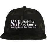 SAF - Flat Bill High-Profile Snapback Hat