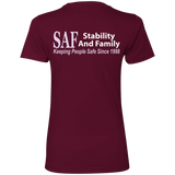 SAF - Ladies' Boyfriend T-Shirt