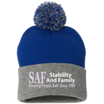 SAF - Pom Pom Knit Cap