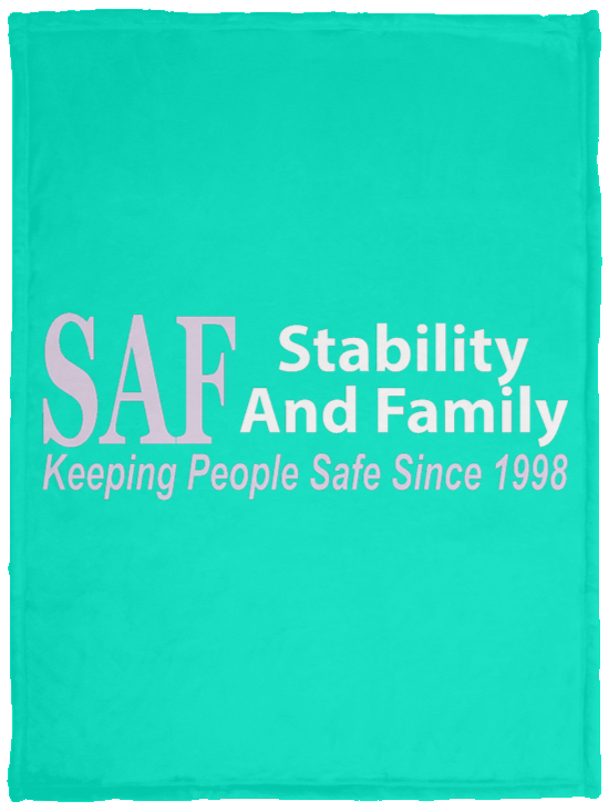 SAF - Cozy Plush Fleece Blanket - 30x40