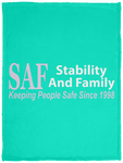SAF - Cozy Plush Fleece Blanket - 30x40