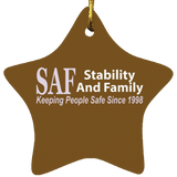 SAF - Star Ornament