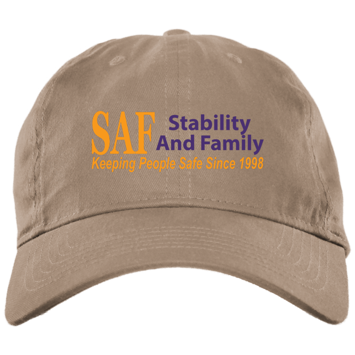 SAF - Brushed Twill Unstructured Dad Cap