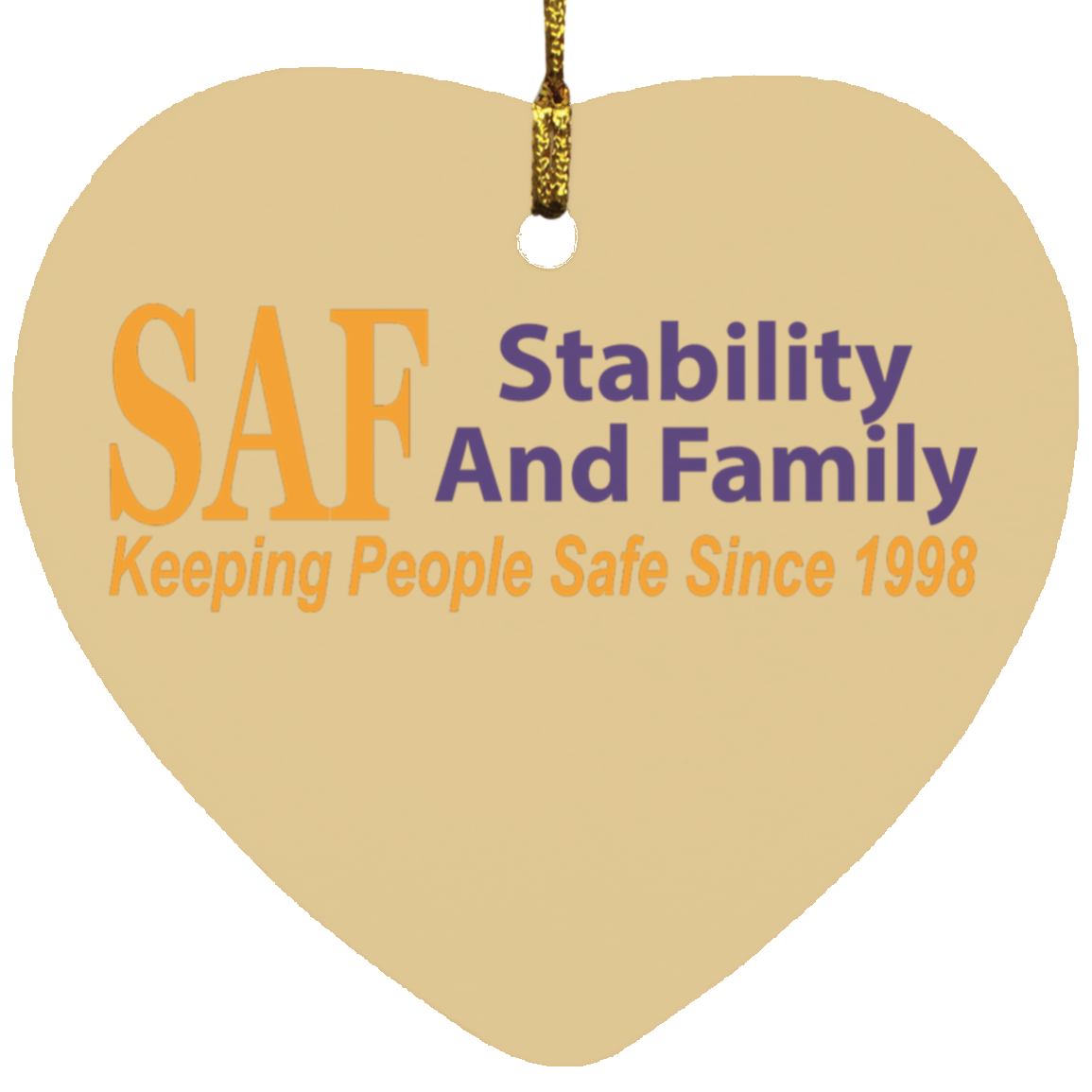 SAF - Heart Ornament