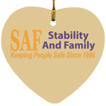 SAF - Heart Ornament