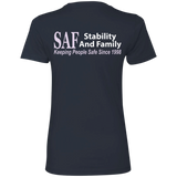 SAF - Ladies' Boyfriend T-Shirt