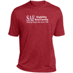 SAF - Heather Performance Tee