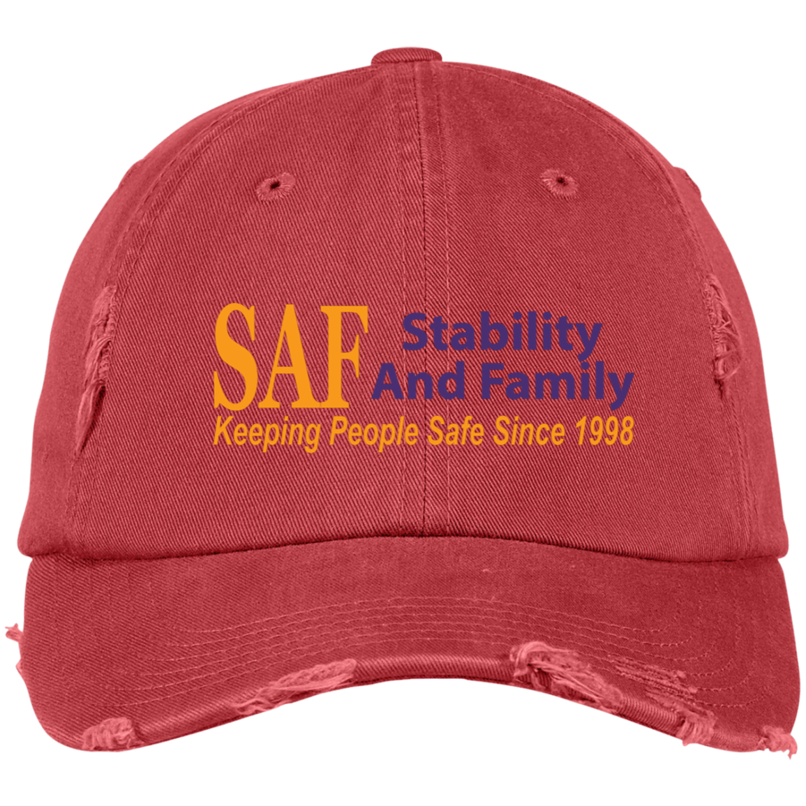 SAF - Distressed Dad Cap