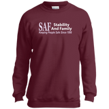 SAF - Youth Crewneck Sweatshirt