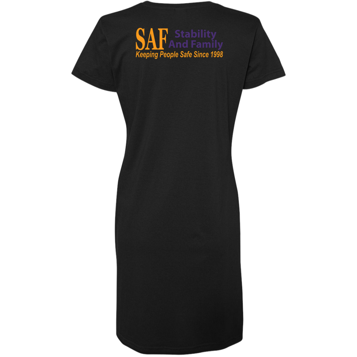 SAF - Ladies' V-Neck Fine Jersey Cover-Up