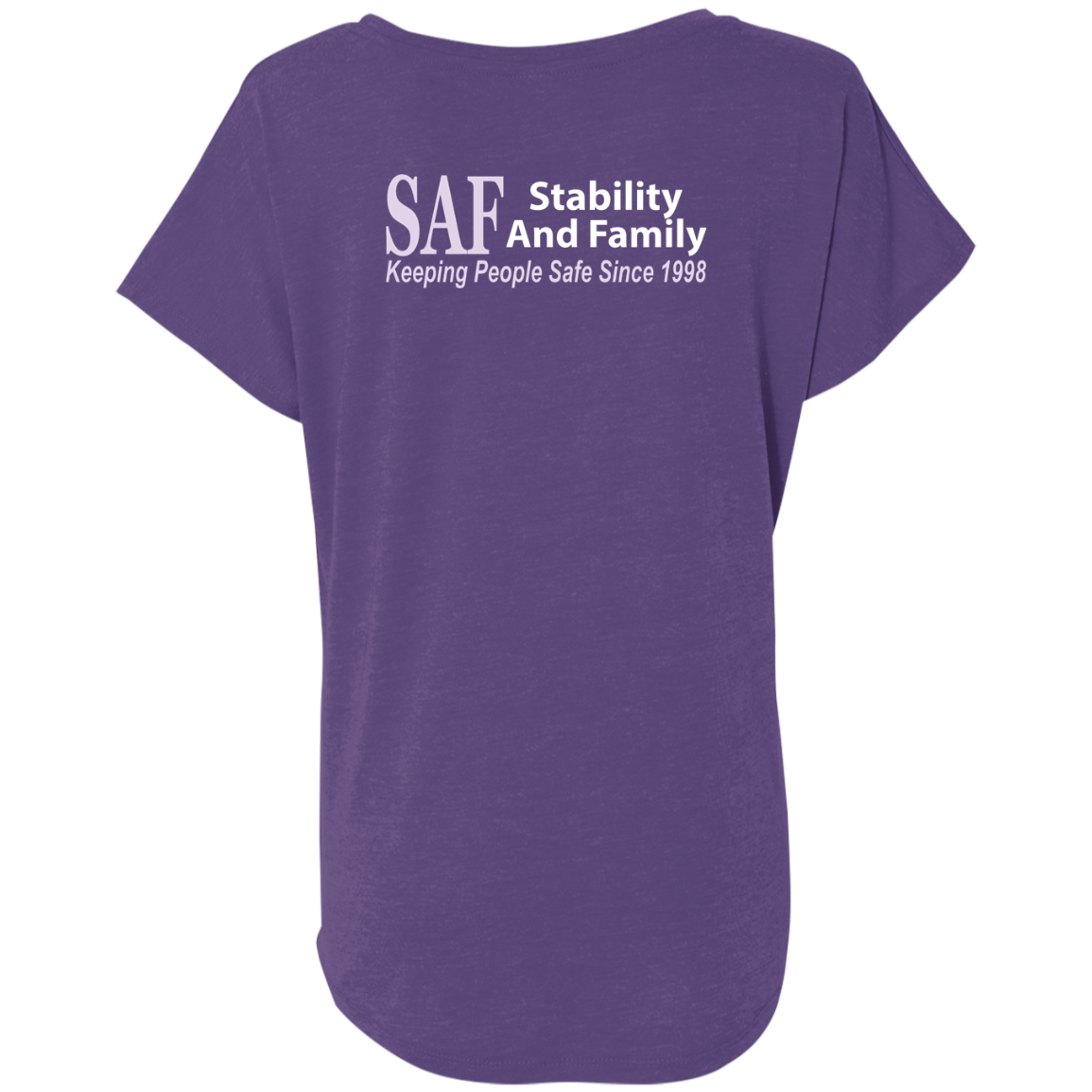 SAF - Ladies' Triblend Dolman Sleeve