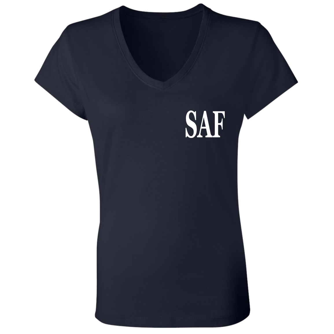 SAF - Ladies' Jersey V-Neck T-Shirt