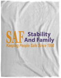 SAF - Cozy Plush Fleece Blanket - 60x80