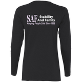 SAF - Ladies' Cotton LS T-Shirt
