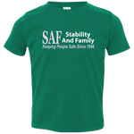 SAF - Toddler Jersey T-Shirt