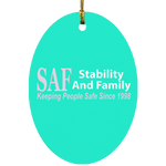 SAF - Oval Ornament