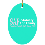 SAF - Oval Ornament