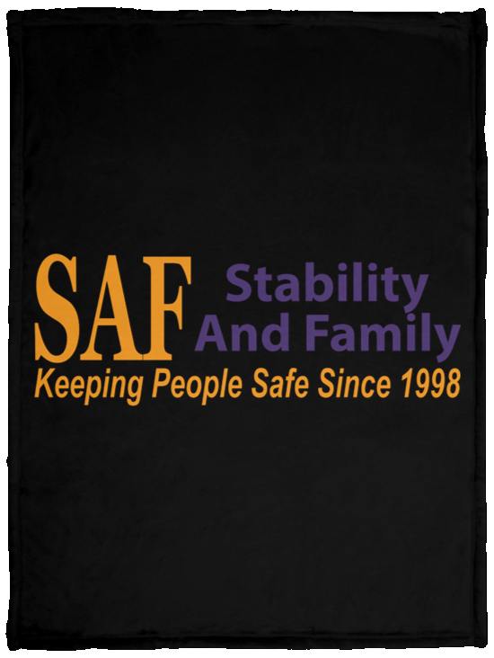 SAF - Cozy Plush Fleece Blanket - 30x40