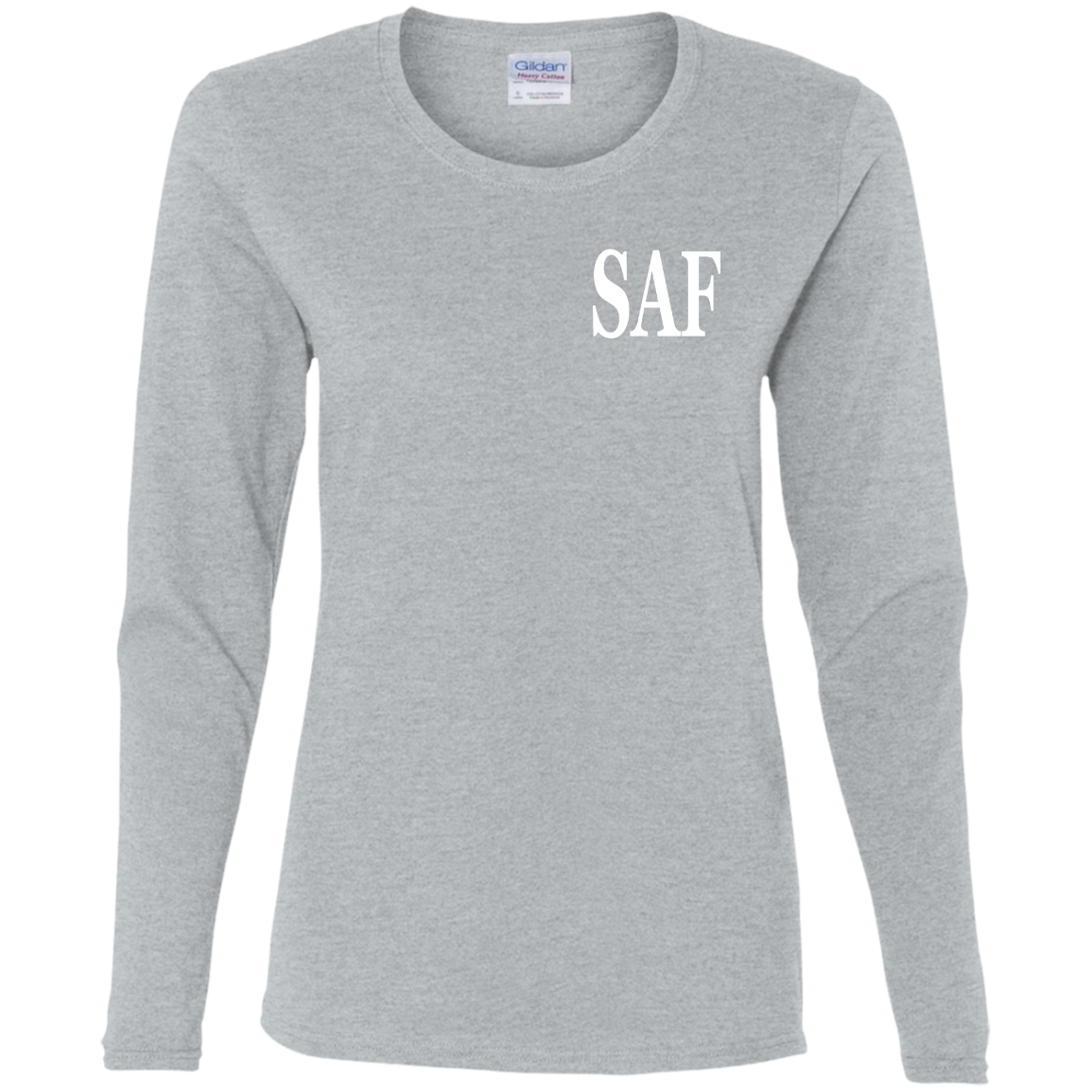 SAF - Ladies' Cotton LS T-Shirt