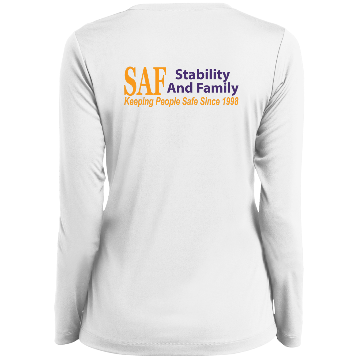 SAF - Ladies’ Long Sleeve Performance V-Neck Tee