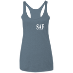 SAF - Ladies' Triblend Racerback Tank