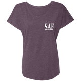 SAF - Ladies' Triblend Dolman Sleeve