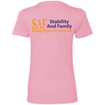 SAF - Ladies' Boyfriend T-Shirt