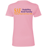 SAF - Ladies' Boyfriend T-Shirt