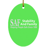 SAF - Oval Ornament