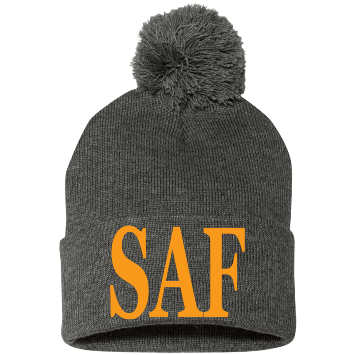 SAF - Pom Pom Knit Cap
