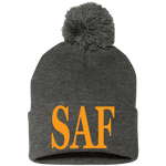 SAF - Pom Pom Knit Cap