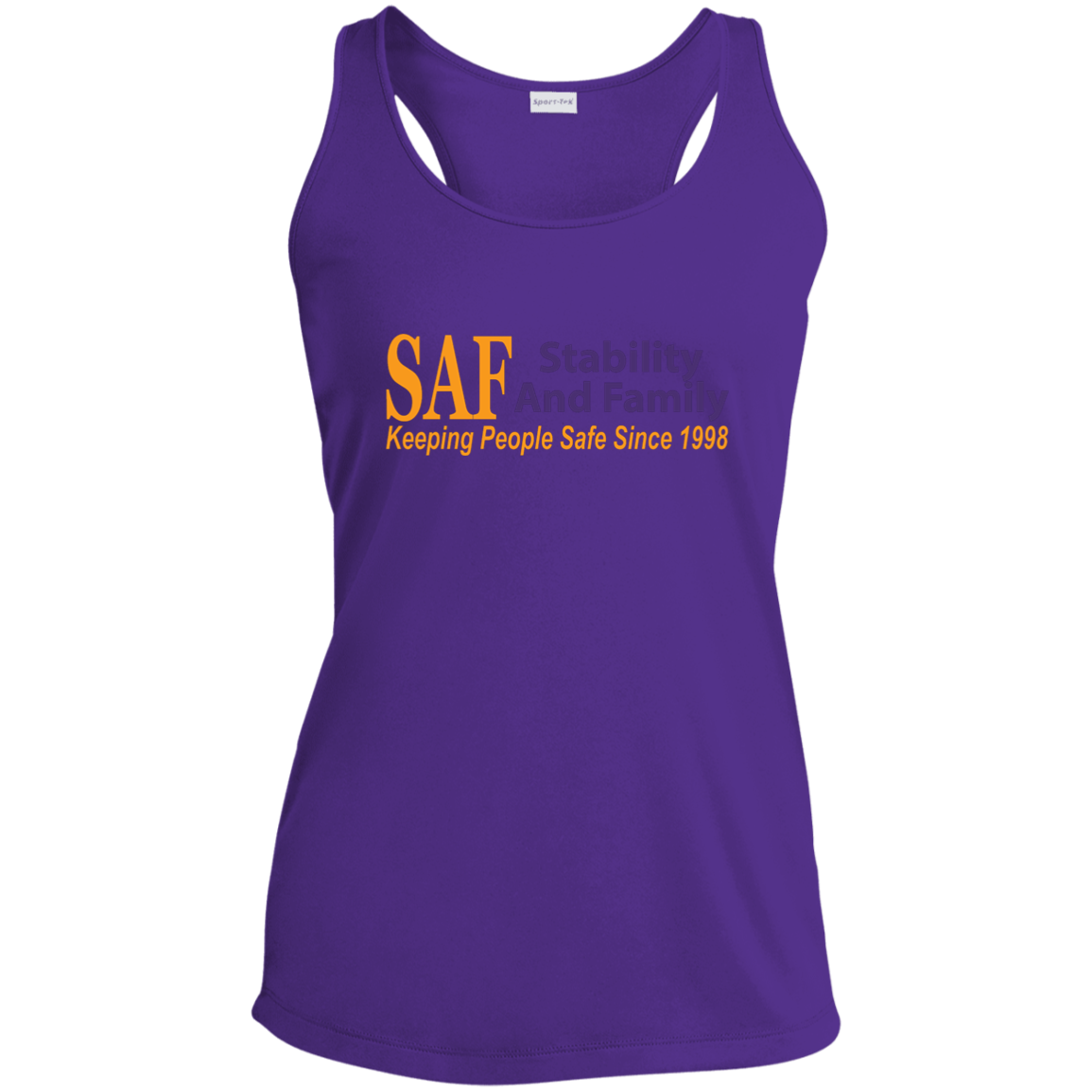 SAF - Ladies' Performance Racerback Tank