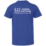 SAF - Youth Jersey T-Shirt