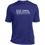 SAF - Heather Performance Tee