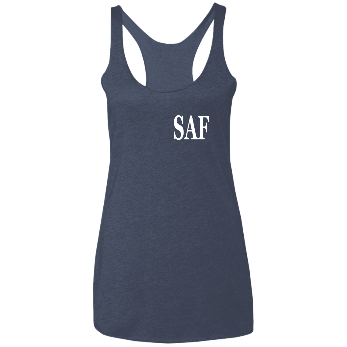 SAF - Ladies' Triblend Racerback Tank