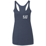 SAF - Ladies' Triblend Racerback Tank